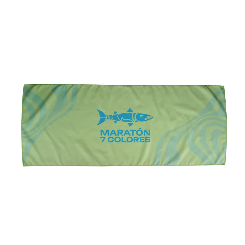 TOALLA VERDE LARGA M7C 1